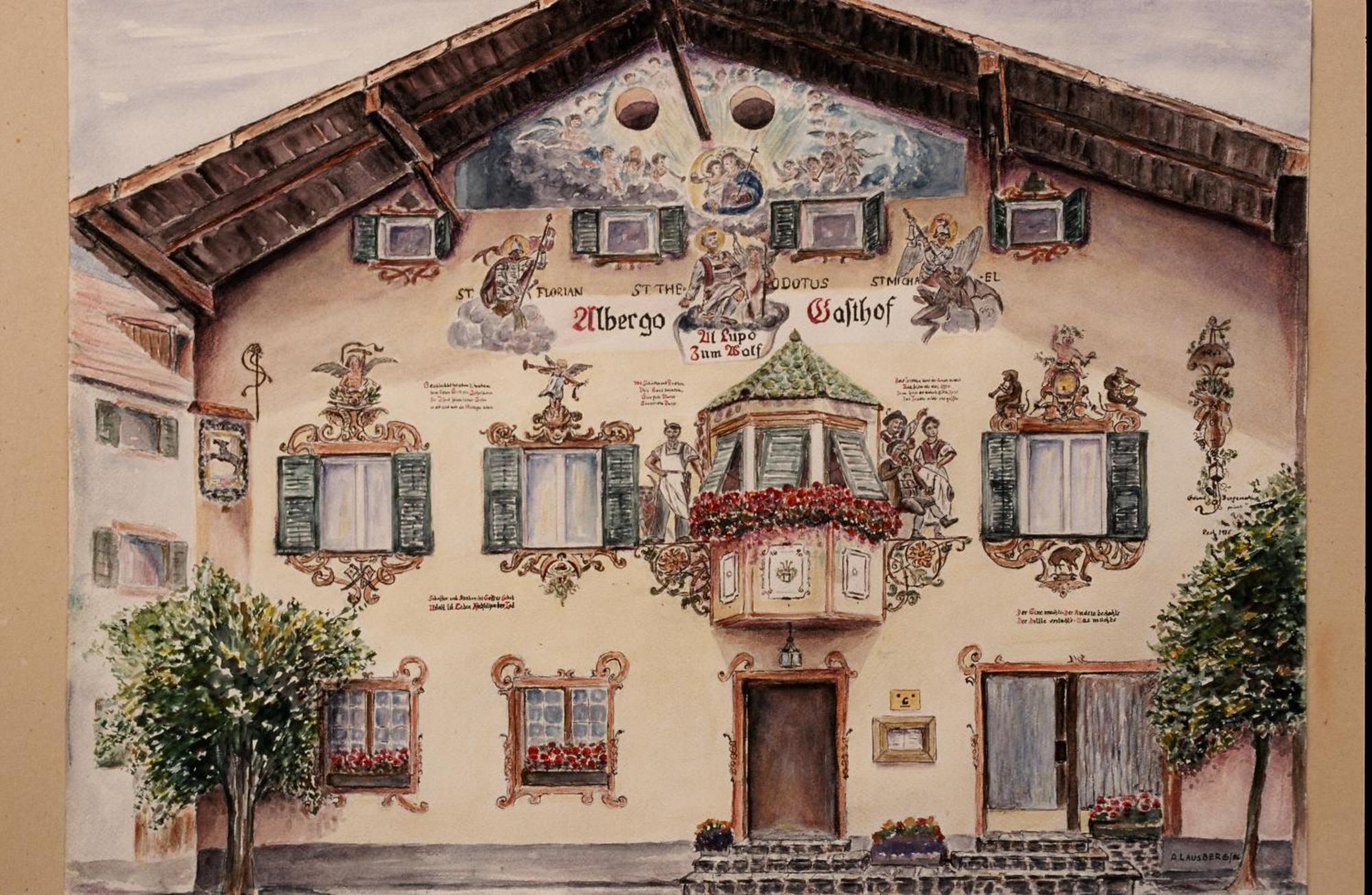 Hotel Zum Wolf Кастелрото Екстериор снимка